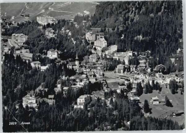 Arosa GR Arosa Fliegeraufnahme