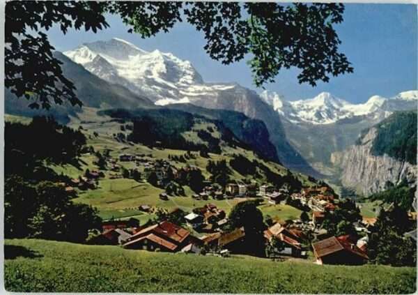 Wengen BE Wengen Jungfrau Breithorn