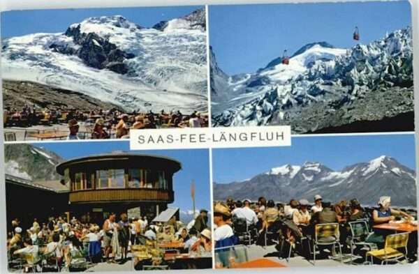 Saas-Fee Bergsteigerheim Restaurant Längfluh
