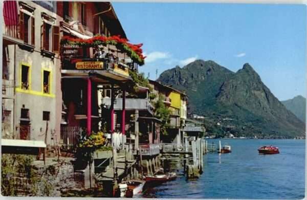Gandria Lago di Lugano Gandria Luganersee