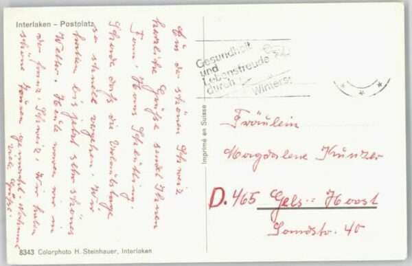 Interlaken BE Interlaken Postplatz – Bild 2