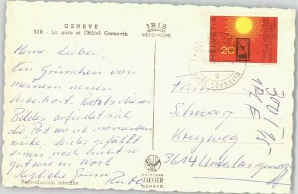 Genf GE Genf Hotel Cornavin – Bild 2