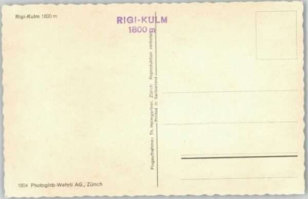 Rigi Kulm Fliegeraufnahme – Bild 2