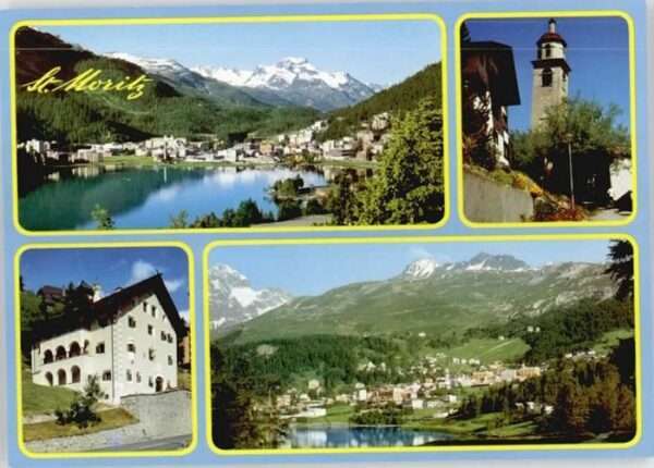 St Moritz GR St Moritz Schiefer Turm