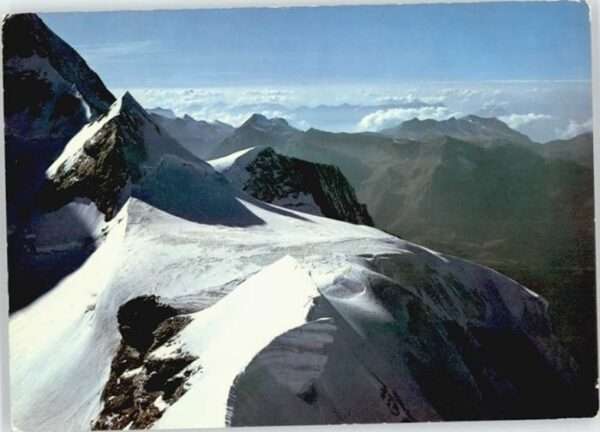 Sphinx Jungfraujoch Fliegeraufnahme