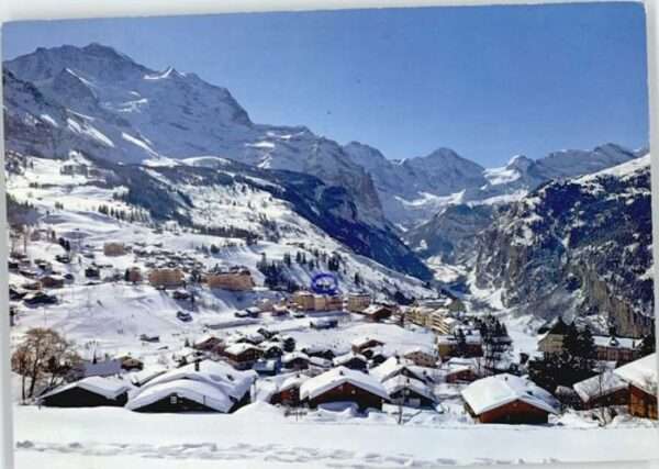 Wengen BE Wengen Jungfrau Breithornkette