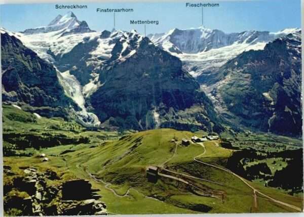 Grindelwald Schreckhörner Mettenberg