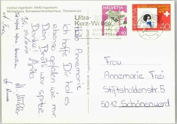 Schwyz Ingenbohl Institut – Bild 2