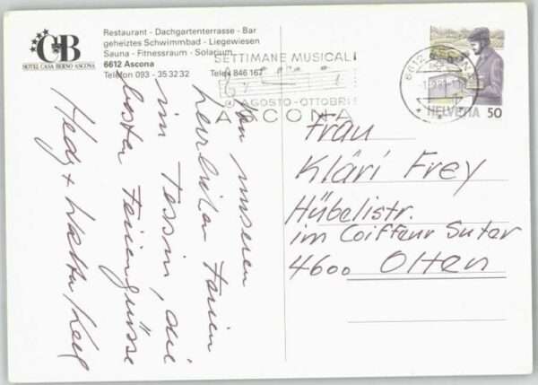 Ascona TI Ascona Hotel Casa Berno – Bild 2