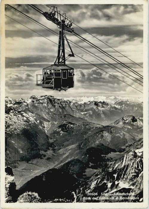Schwaegalp AR Schwägalp Säntis Schwebebahn x