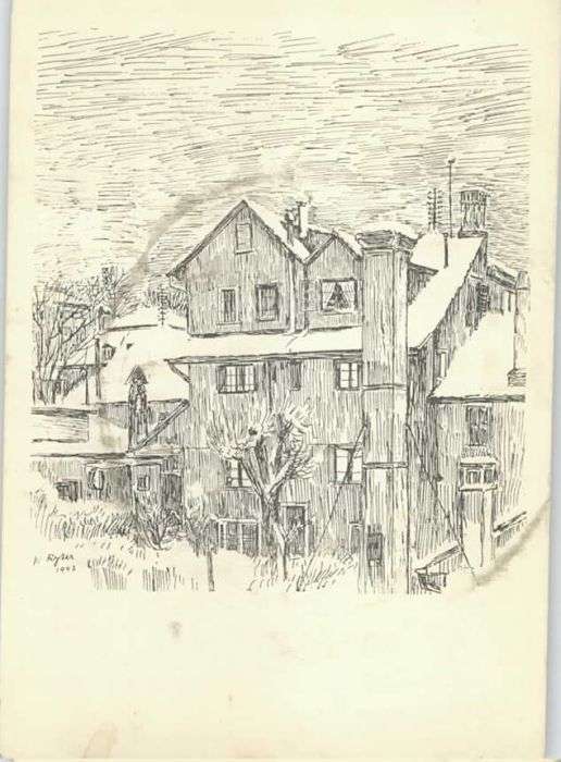 Zuerich ottfried Keller Geburtshaus Künstlerkar