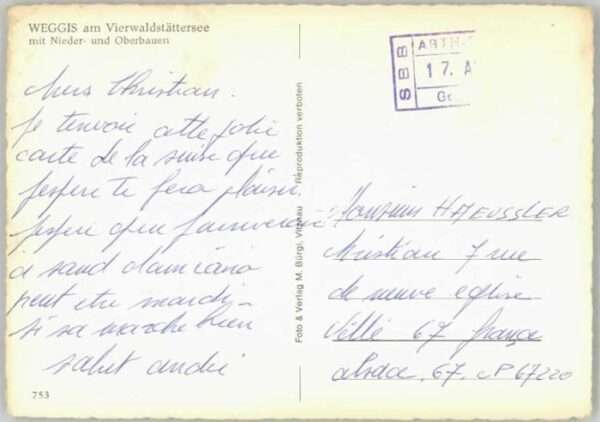 Weggis Vierwaldstaettersee Weggis – Bild 2