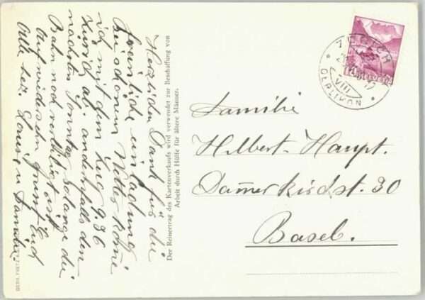 Zuerich Stempelabschlag]Alp Mulis – Bild 2