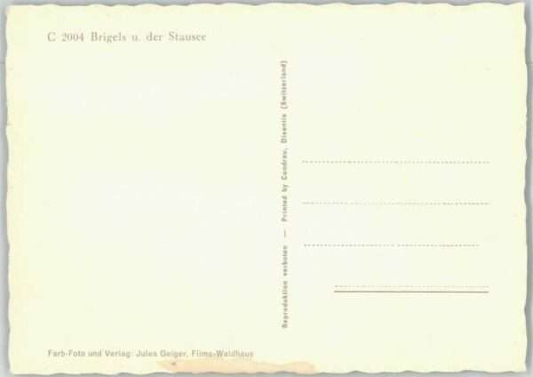 Brigels Stausee – Bild 2