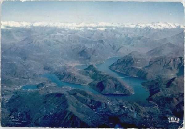 Lugano TI Lugano Fliegeraufnahme