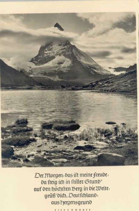 Zermatt VS Zermatt [Handschriftlich]