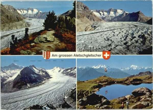 Fiesch [Stempelabschlag] Aletschgletscher