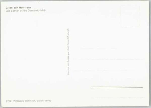 Glion Montreux Lac Leman – Bild 2
