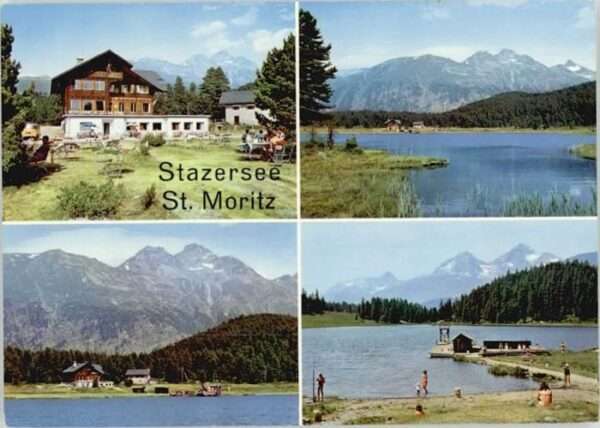 St Moritz GR St Moritz Stazersee