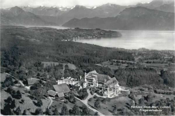 Luzern LU Luzern Kurhaus Sonn Matt  Fliegeraufnah