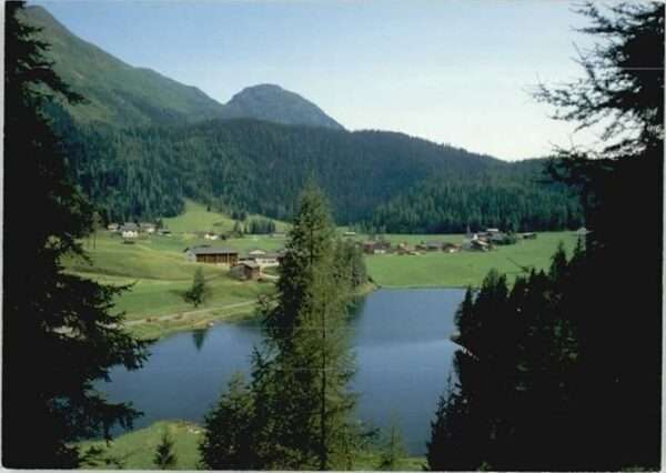 Davos GR Davos Laret Schwarzsee Seehorn
