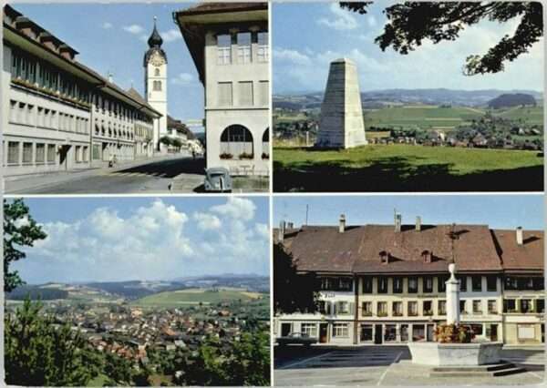 Huttwil Marktgasse Wehrmännergedenkstätte x