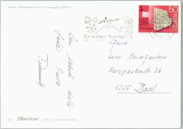 Arosa GR Arosa Arlenwaldstrasse Tschuggen – Bild 2