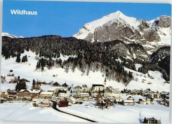 Wildhaus SG Wildhaus Fliegeraufnahme Schafberg