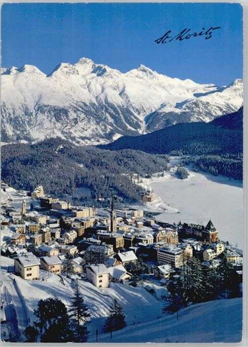 St Moritz GR St Moritz