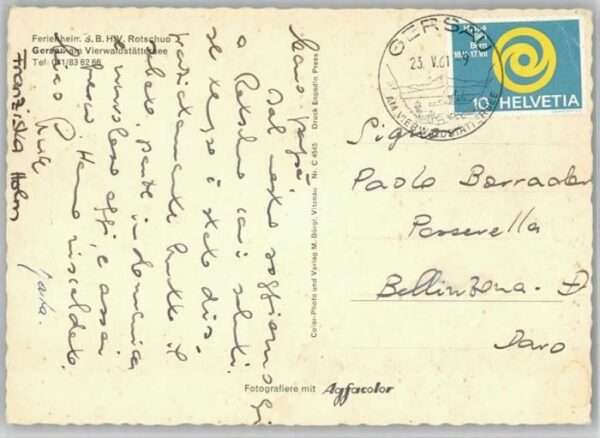 Gersau Vierwaldstaettersee Gersau Ferienheim Rotschuo – Bild 2