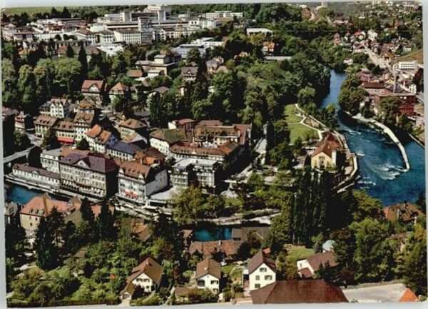 Baden AG Baden Fliegeraufnahme