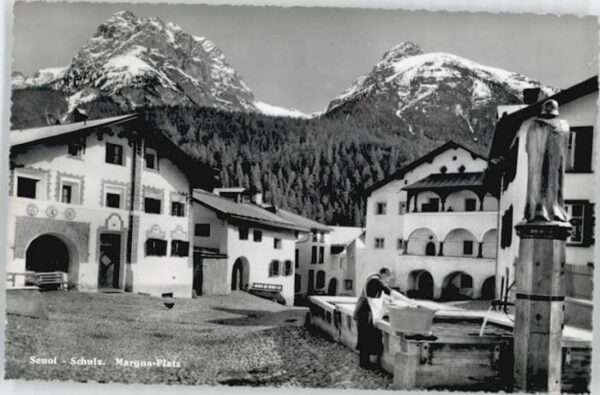 Scuol Schuls Margna Platz