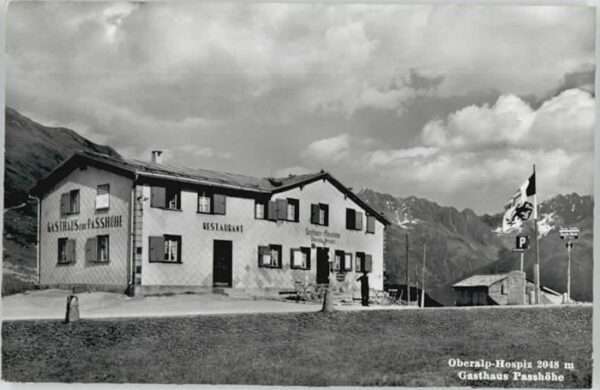 Disentis GR Disentis Oberalp Hospiz Gasthaus Passhö