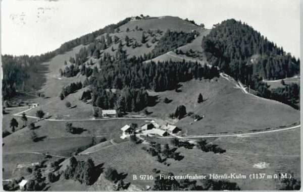 Steg Toesstal Hörnli-Kulm Fliegeraufnahme