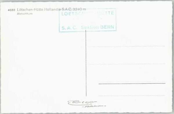 Bern BE Bern Lötschen Hütte * – Bild 2