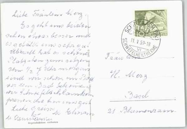 Schinznach Bad Schwefelbad Fliegeraufnahme – Bild 2
