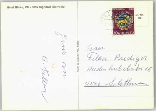 Sigriswil Hotel Bären – Bild 2