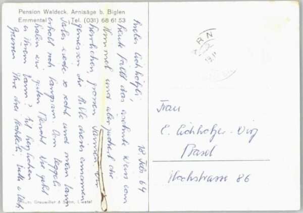 Biglen Pension Waldeck – Bild 2