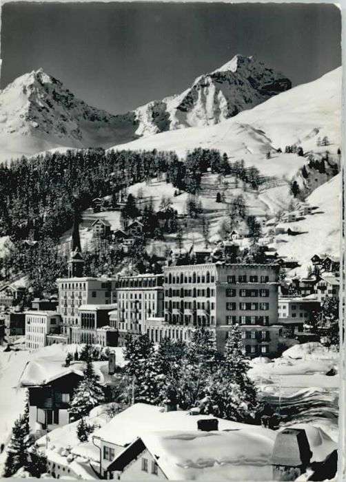 St Moritz GR St Moritz Hotel Kulm