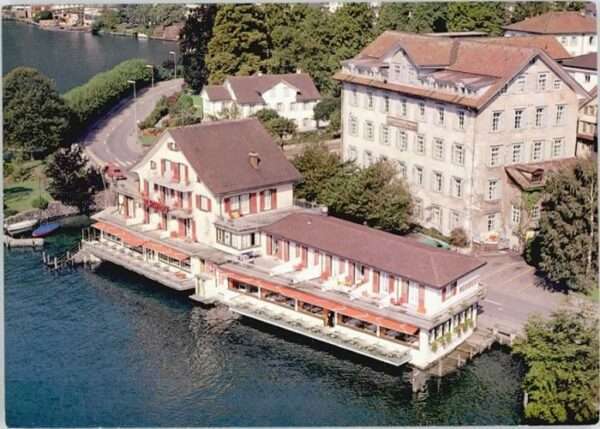 Gersau Vierwaldstaettersee Gersau Hotel Schwert Fliegeraufnahme