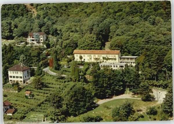 Locarno TI Locarno Pension Tabor Fliegeraufnahme