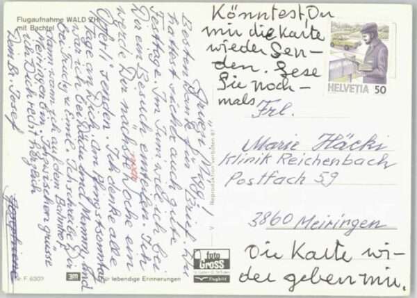 Wald ZH Fliegeraufnahme – Bild 2