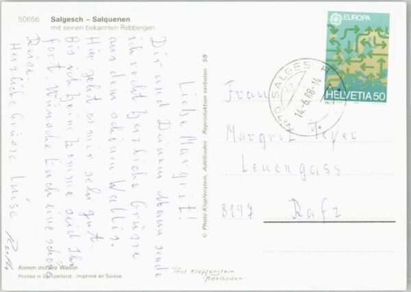 Salgesch Fliegeraufnahme – Bild 2