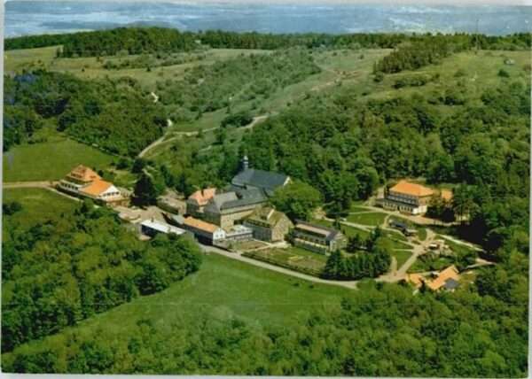 Kreuzberg Rhoen Kreuzberg Kloster Fliegeraufnahme