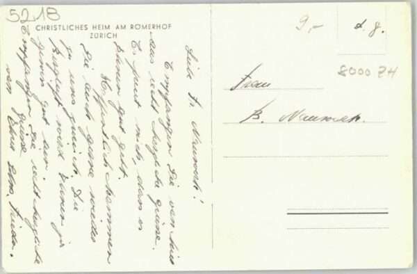 Zuerich hristliches Heim – Bild 2
