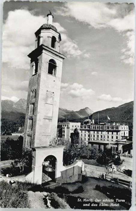 St Moritz GR St Moritz Kulm Hotel