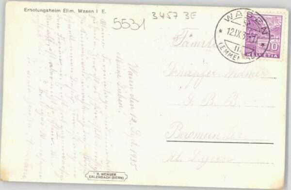 Wasen Emmental BE Erholungsheim Elim – Bild 2