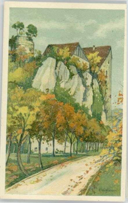 Porrentruy Schloss de Pleujouse KünstlerA. Hoffman