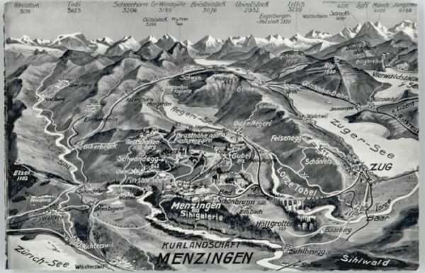 Menzingen  ZG Menzingen Fliegeraufnahme