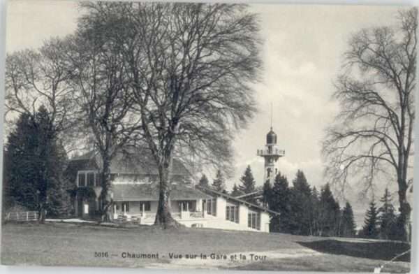 Chaumont NE Vue sur la Gare et la Tour